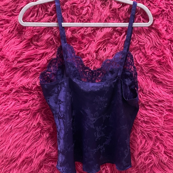 Purple Floral Lavender Fairycore Cami Tank - Picture 3 of 3